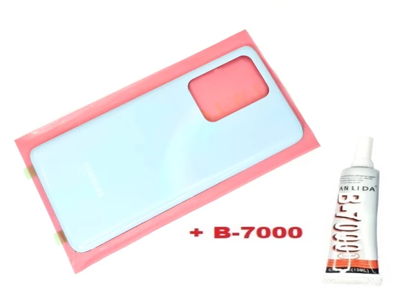 Samsung Galaxy S20 UTRA Arka Kapak (CAM) MAVİ ürün görseli 1