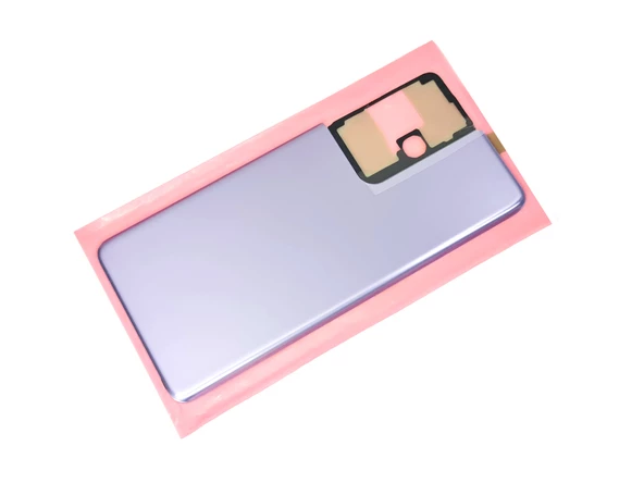 Samsung Galaxy S21 UTRA Arka Pil Batarya Kapağı (CAM+B-7000) MAVİ - Resim 2