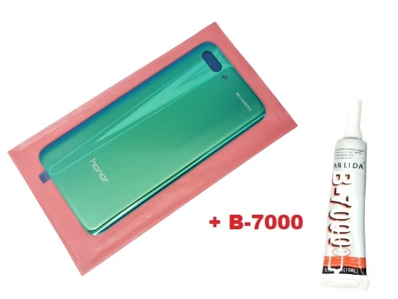 Tkgz Honor 10 Arka Pil Batarya Kapağı (CAM+B-7000) YEŞİL ürün görseli
