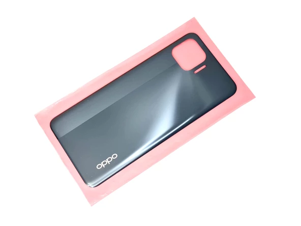 Oppo Reno 4 Lite Arka Kapak Batarya Pil Kapağı (B-7000) SİYAH - Resim 2