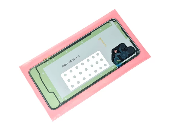 Samsung Galaxy A32 A325 Arka Pil Batarya Kapağı (FULL Kamera Lensli+B-7000) SİYAH - Resim 3