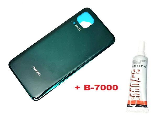 Tkgz Huawei Uyumlu P40 Lite Arka Pil batarya Kapağı (B-7000) YEŞİL ürün görseli 1