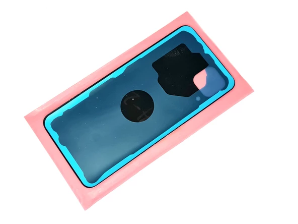 Tkgz Huawei Uyumlu P40 Lite Arka Pil batarya Kapağı (B-7000) BEYAZ - 3