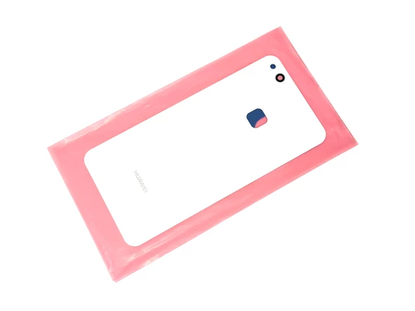 Huawei Uyumlu P10 Lite Arka Pil Batarya Kapağı (CAM+B-7000) BEYAZ - Resim 2