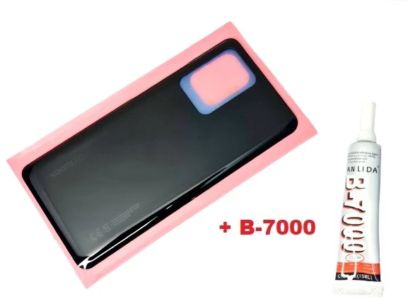 Xiaomi Mi 11T Mİ 11T PRO Arka Pil kapağı (CAM+B-7000) SİYAH ürün görseli 1