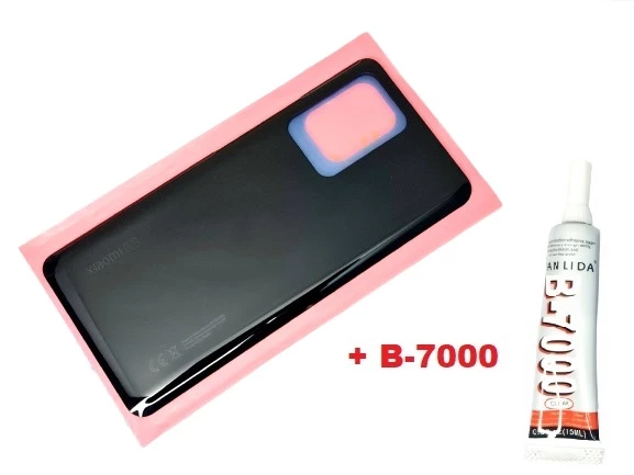Xiaomi Mi 11T PRO Arka Pil kapağı (CAM+B-7000) SİYAH ürün görseli 1