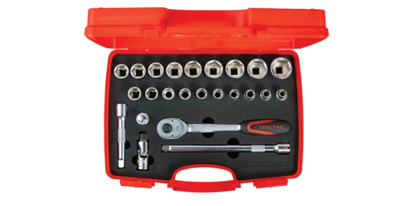 İzeltaş Lokma Anahtar Takımı 1/2" ( U Kolsuz) 24'Lü