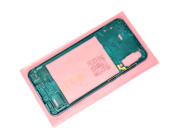 Samsung Galaxy A50S (A507) FULL ORJ KASA Arka Pil Batarya Kapağı (TAMİR SETİ) YEŞİL - Resim 3