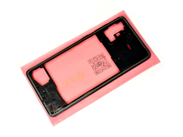 Samsung Galaxy A71 (A715) FULL ORJ KASA Arka Pil Batarya Kapağı (TAMİR SETİ) SİYAH - Resim 3