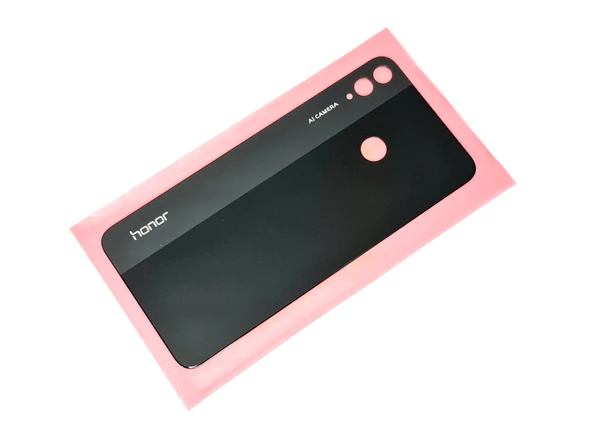 Tkgz Honor 8X Arka Pil Batarya Kapak (CAM+B-7000) SİYAH - Resim 2