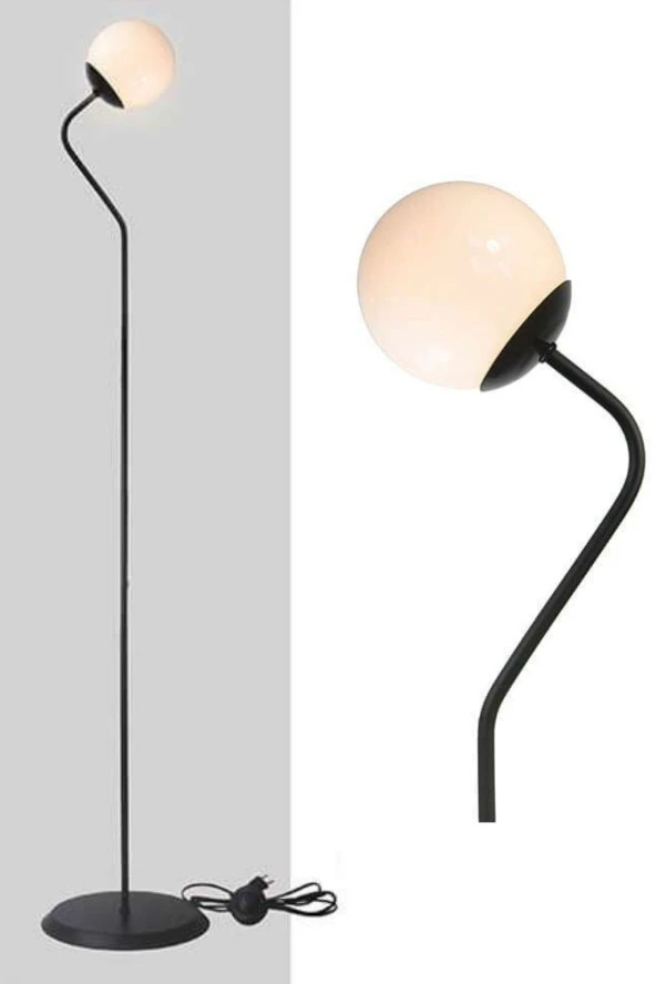 Vinner LMD-FR04 Statik Siyah Metal Lambader