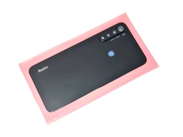 Xiaomi Redmi NOTE 8 Arka Kapak Batarya Kapağı (LENSLİ CAM) (B-7000) SİYAH - Resim 2