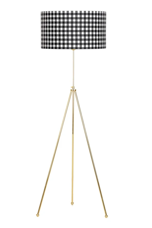 Vinner Noa Gold Kaplama Tripod Boyu Ayarlanabilir Metal Lambader