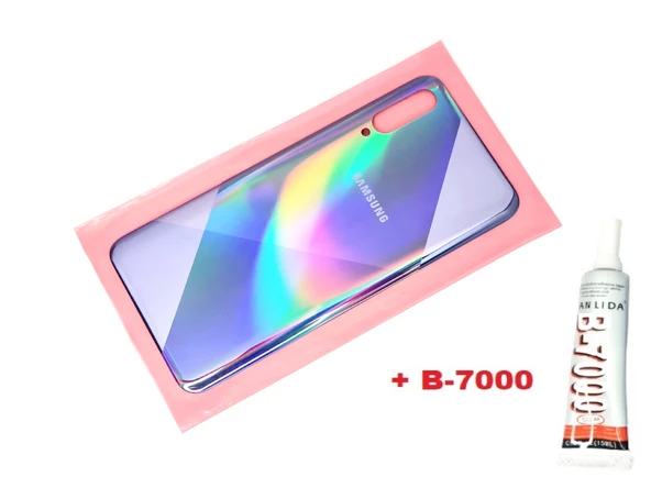 Samsung Galaxy A50S A507 Arka Pil Batarya Kapağı (B-7000) MAVİ