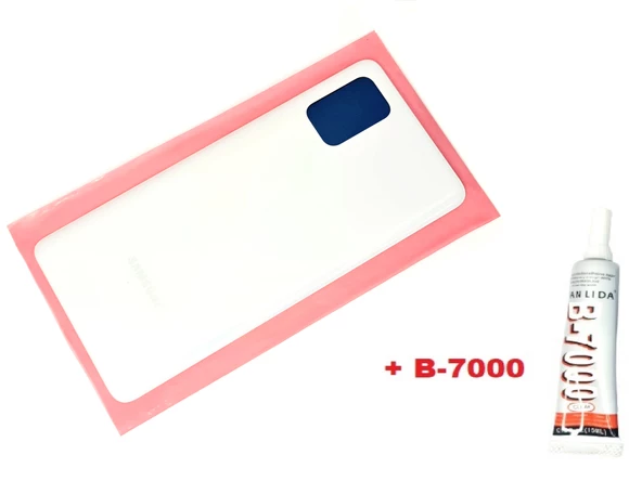 Samsung Galaxy A71 A715 Arka Pil kapağı (B-7000) BEYAZ ürün görseli 1