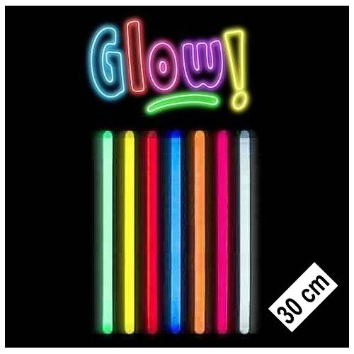 Periboia Karanlıkta Parlayan Fosforlu Glow Stick Kalın Çubuk 30 cm 1 Adet