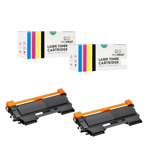 TKPrint 2 ADET TN-450 TN-2280 Brother HL-2240 Muadil Toner