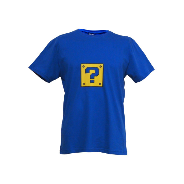 FFM İSTANBUL MAVİ BASIC SUPER MARIO BASKILI TSHIRT