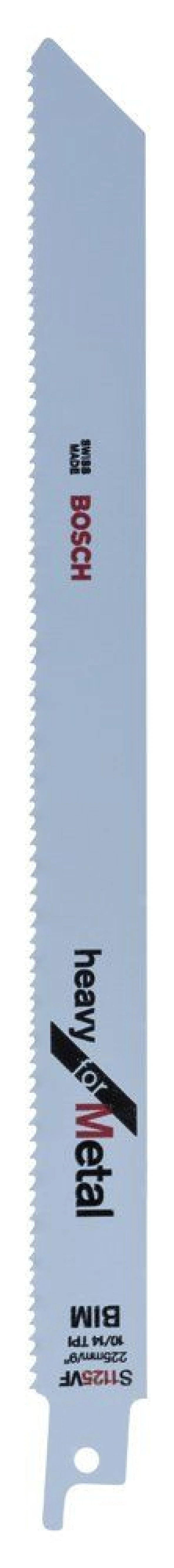 Bosch - Heavy Serisi Metal için Panter Testere Bıçağı S 1125 VF - 5'li ürün görseli 1