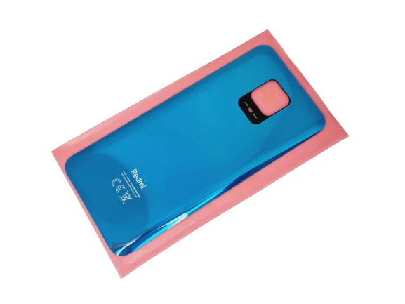Xiaomi Redmi NOTE 9 PRO Arka Kapak Batarya Kapağı + PİL (CAM) MAVİ - 2