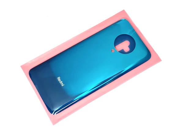 Xiaomi POCO F2 PRO Arka Kapak Batarya Pil Kapağı + PİL (CAM) MAVİ - Resim 2