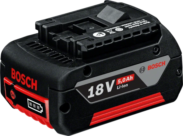 Bosch Professional GBA 18 Volt 5,0 Ah Li-on Akü