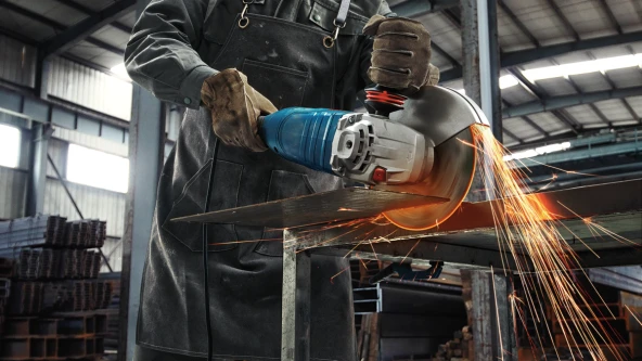 Bosch Professional GWS 24-180 P Büyük Taşlama Makinesi - Resim 2