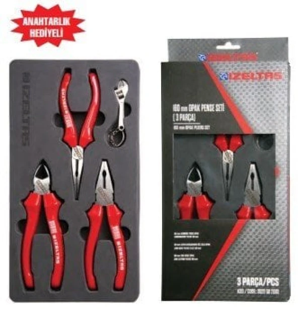 İzeltaş Opak Pense/Kargabrun/Yankeski 3'lü set