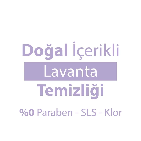 Turco Doğadan Pratik Yüzey Temizlik Havlusu Lavanta 2x100 (200 Yaprak) - 4