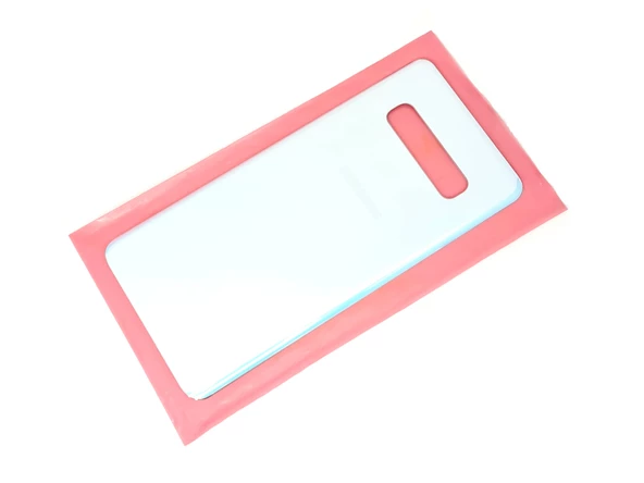Samsung Galaxy S10 PLUS Arka Pil Batarya Kapağı + PİL (CAM) BEYAZ - Resim 2