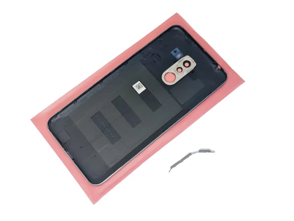 Xiaomi POCO F1 Kasa Arka Pil Batarya Kapağı (Yan Tuş) FÜME - Resim 2