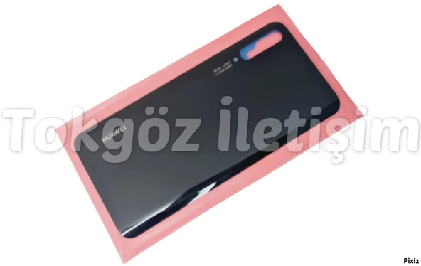 Tkgz Huawei Uyumlu P Smart PRO Arka Kapak SİYAH - Resim 2
