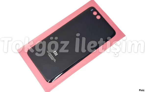 Xiaomi Mi 6 Arka Kapak (CAM) SİYAH - 2