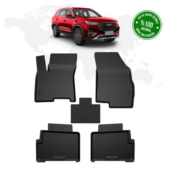 Chery Tiggo 8 Pro 4D Havuzlu Paspas 2022 Model Ve Sonrası ürün görseli 1