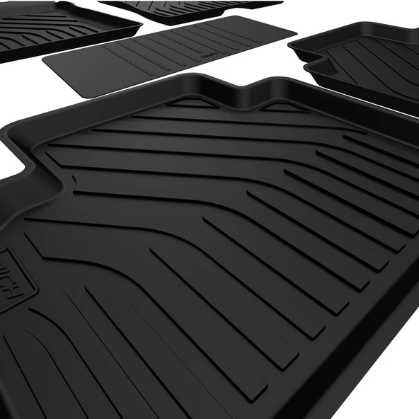 Ford Courier 4D Havuzlu Paspas 2014 - 2023 Model - Resim 2