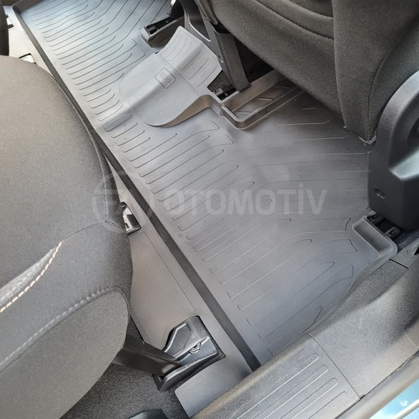 Fiat Doblo 4D Havuzlu Paspas ve Bagaj Havuzu 2023 Model Ve Sonrası - Resim 11