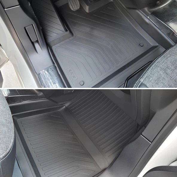 Toyota Proace City Panelvan 4D Havuzlu Paspas (Ön 2 Parça) 2019 Model Ve Sonrası - 2