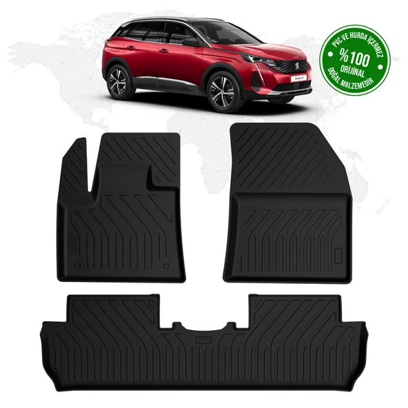 Peugeot 3008 GT Line 4D Havuzlu Paspas 2016 - 2023 Model ürün görseli 1