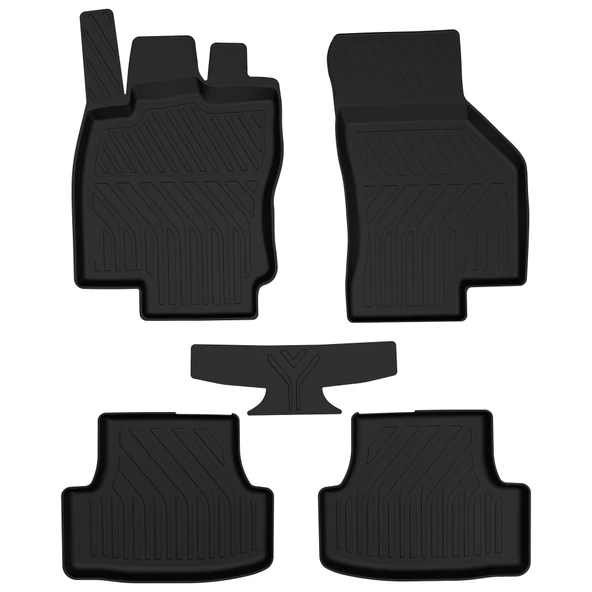 Seat Leon 4D Havuzlu Paspas 2013 - 2020 Model - Resim 3