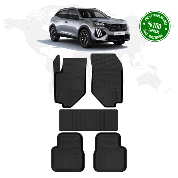 Peugeot 2008 4D Havuzlu Paspas 2020 Model Ve Sonrası ürün görseli 1