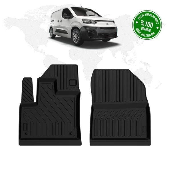 Fiat Doblo Panelvan 4D Havuzlu Paspas (Ön 2 Parça) 2023 Model Ve Sonrası ürün görseli 1