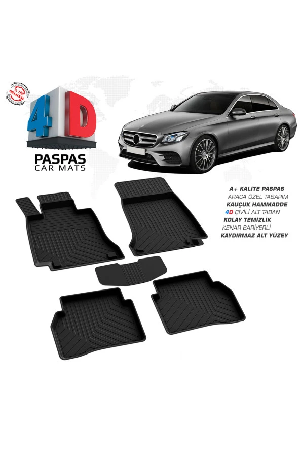 Mercedes E Serisi (W213) 4D Havuzlu Paspas 2016 - 2020 Model