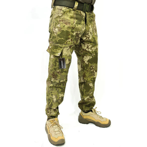Cepli Kamuflaj Askeri Pantolon - Avcı Dağcı Asker Pantolonu - 2