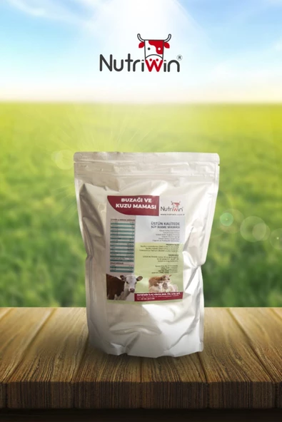 Nutriwin Buzağı ve Kuzu Maması "Üstün Kalitede Süt" Maması 1kg - 2