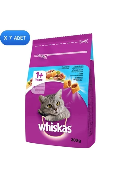 Ton Balıklı Yetişkin Kedi Kuru Maması 7x300 gr