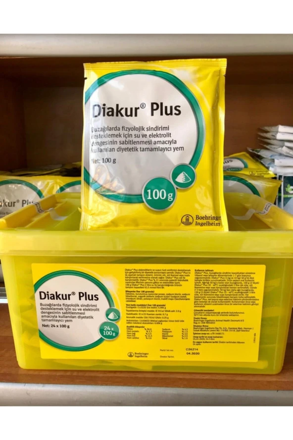 Diakür Plus Buzağı Maması 100grx24 Adet