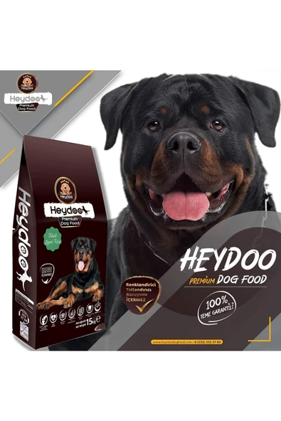 Heydoo Kuzu Etli Yetişkin Köpek Maması 15 Kg