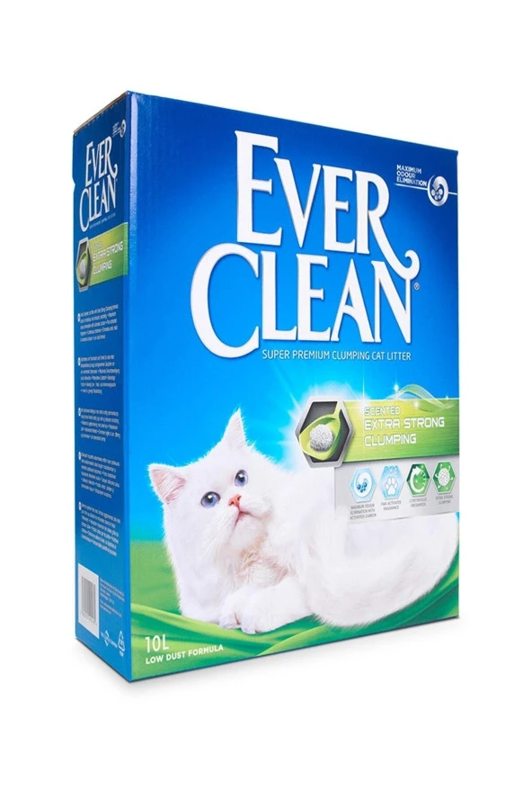 Ever Clean Scented Extra Strong Clumpıng Kokulu Extra Güçlü Topaklaşan Kedi Kumu 10 Lt