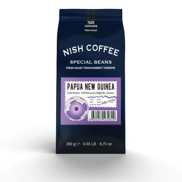 Nish Filtre Kahve Papua New Guinea 250Gr - 2