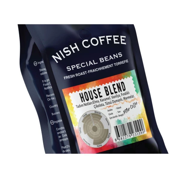 Nish Filtre Kahve House Blend 250 gr - 3
